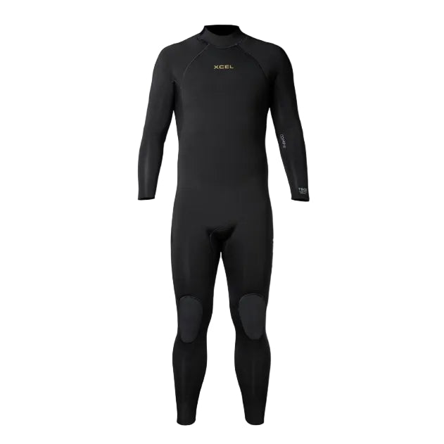 Xcel Comp 5/4mm Men's Back Zip Wetsuit - Black